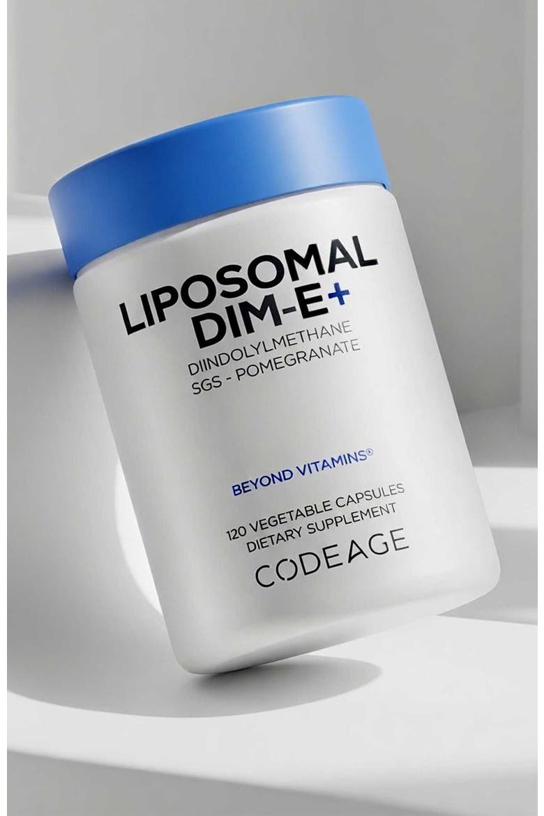 Liposomal DIM-E Vitamin E Tocopherols & Isomers Supplement, Alternate, color, White