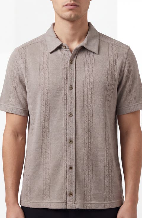 Short Sleeve Sweater Cardigan