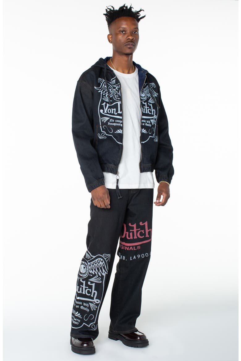 Invaders Cannonball Zip Up Hoodie Jacket, Alternate, color, MID TEMPO