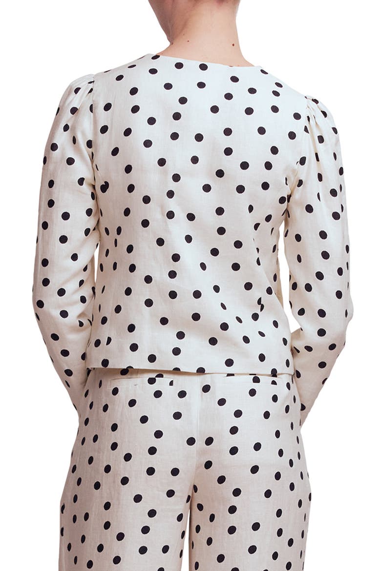 Salisbury Jacket, Alternate, color, IVORY/ PAINTED DOT