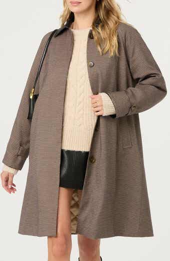 ASTR the Label Raiden Faux Leather Collared Coat