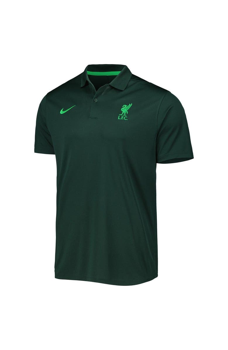 Nike Men's Nike Green Liverpool Victory Polo, Alternate, color, 