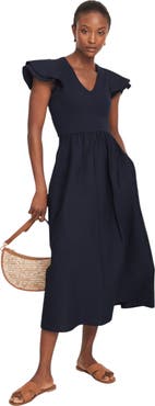 MINT VELVET Jersey Midi Dress