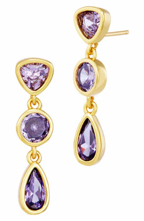 Multi Shape Drop Earrings