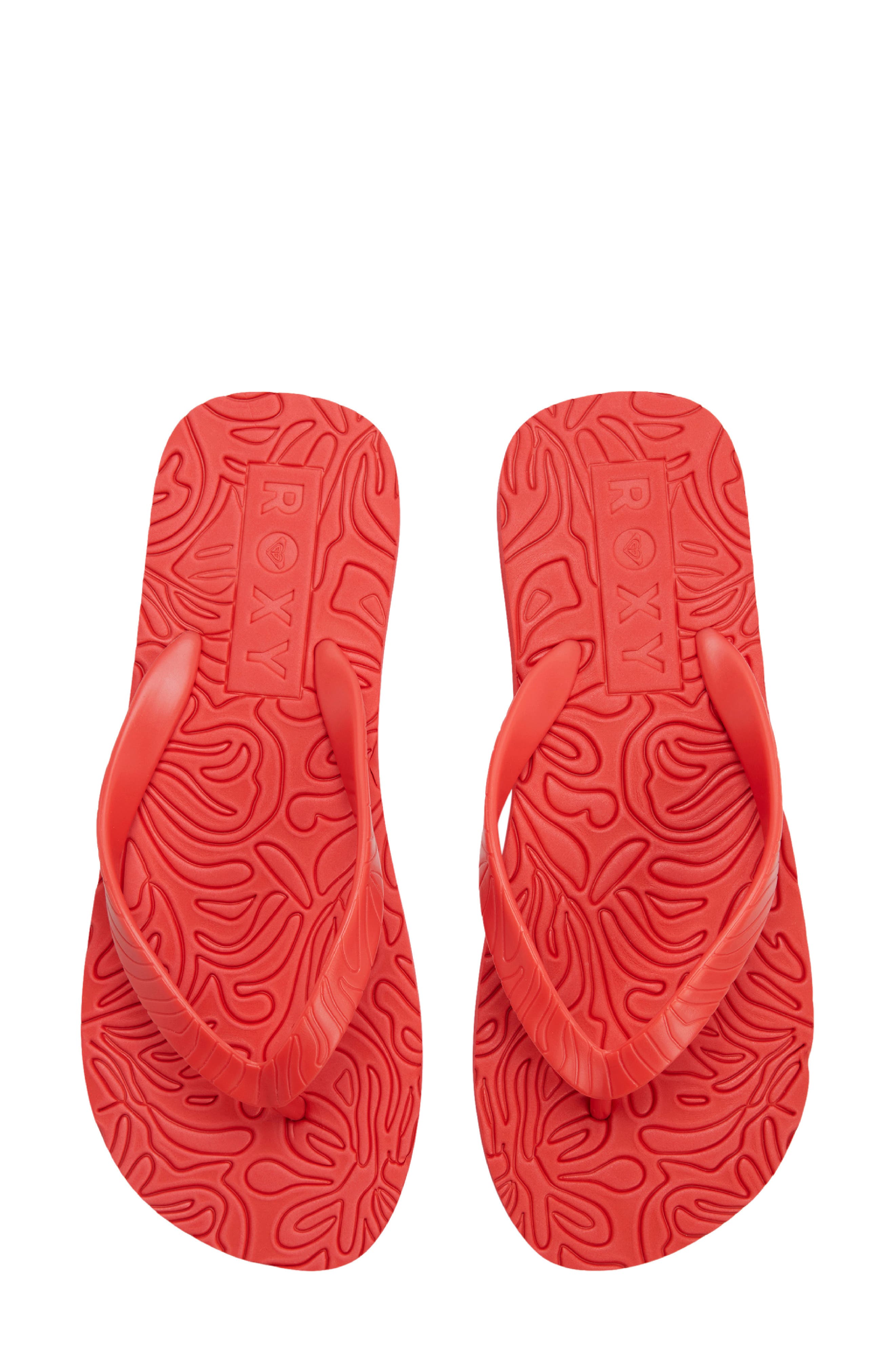 Beach Up Platform Flip Flop, Alternate, color, RED