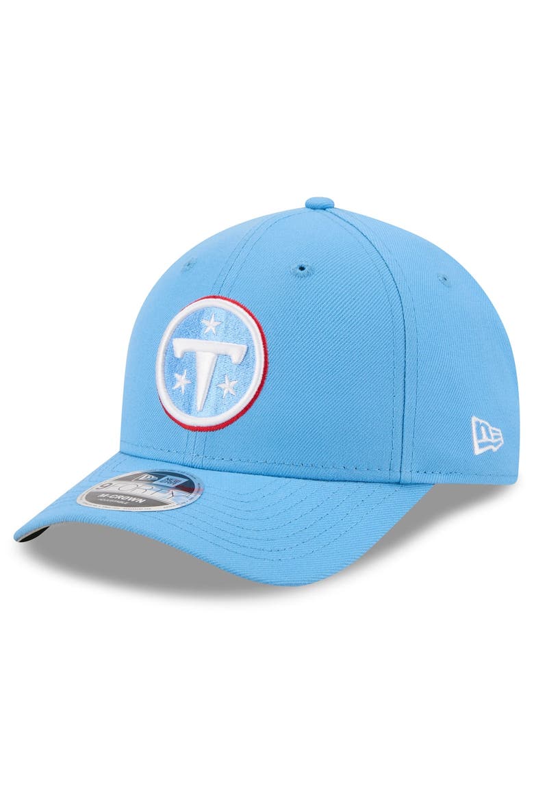 Men's New Era  Light Blue Tennessee Titans  9FORTY Adjustable Hat, Main, color, Light Blue