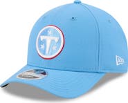 New Era Men's New Era Light Blue Tennessee Titans 9FORTY Adjustable Hat