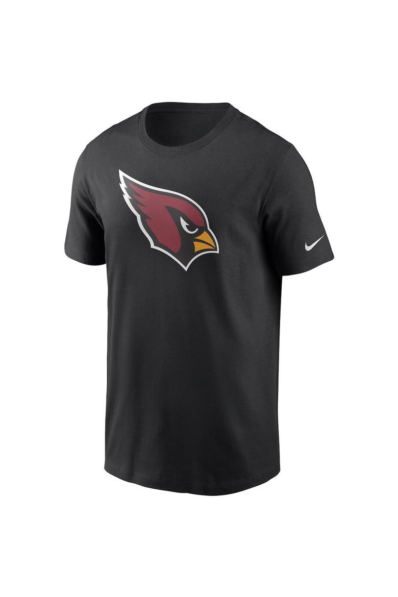 Men's Nike Black Arizona Cardinals Primary Logo T-Shirt, Alternate, color, BLACK