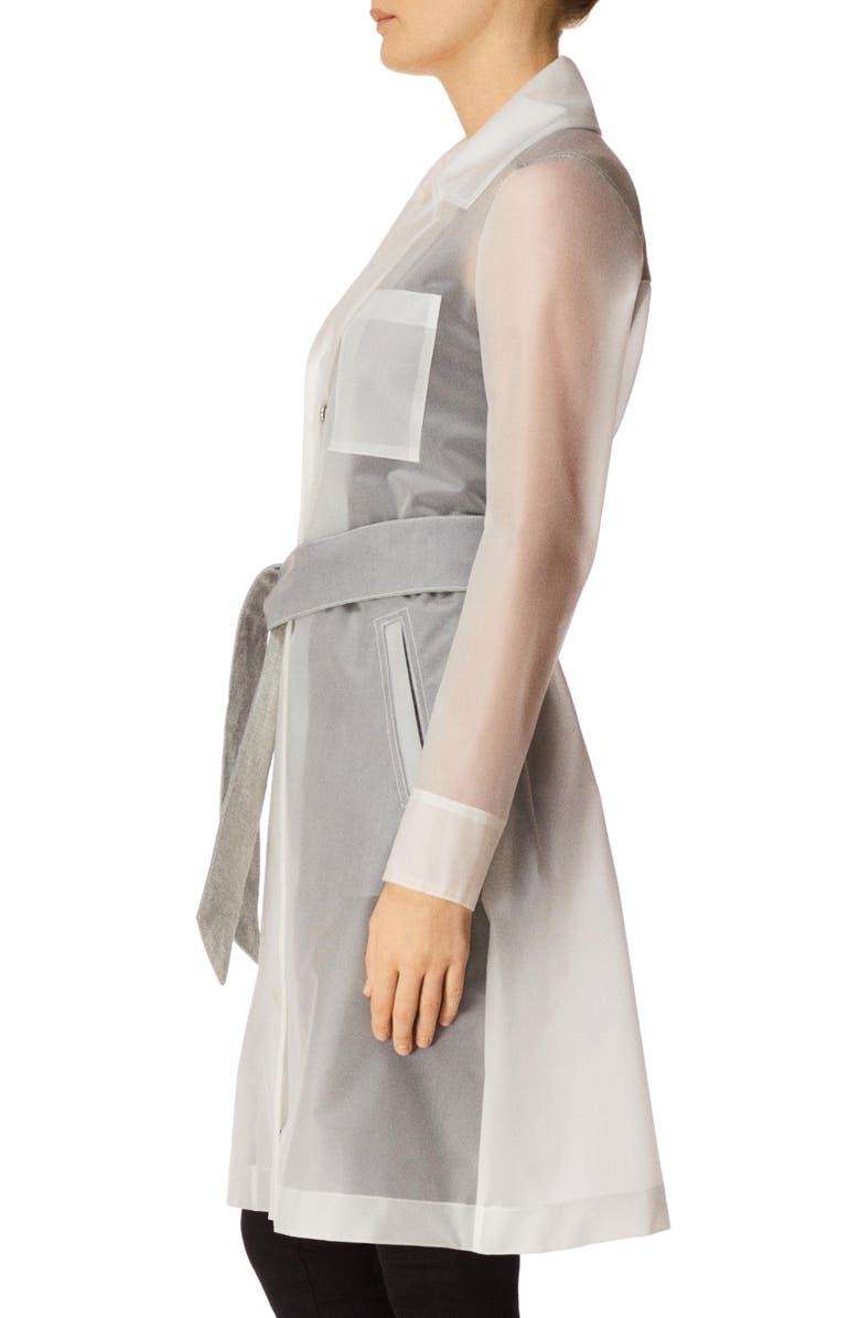 J Brand Marley Translucent Trench Coat, Alternate, color, 