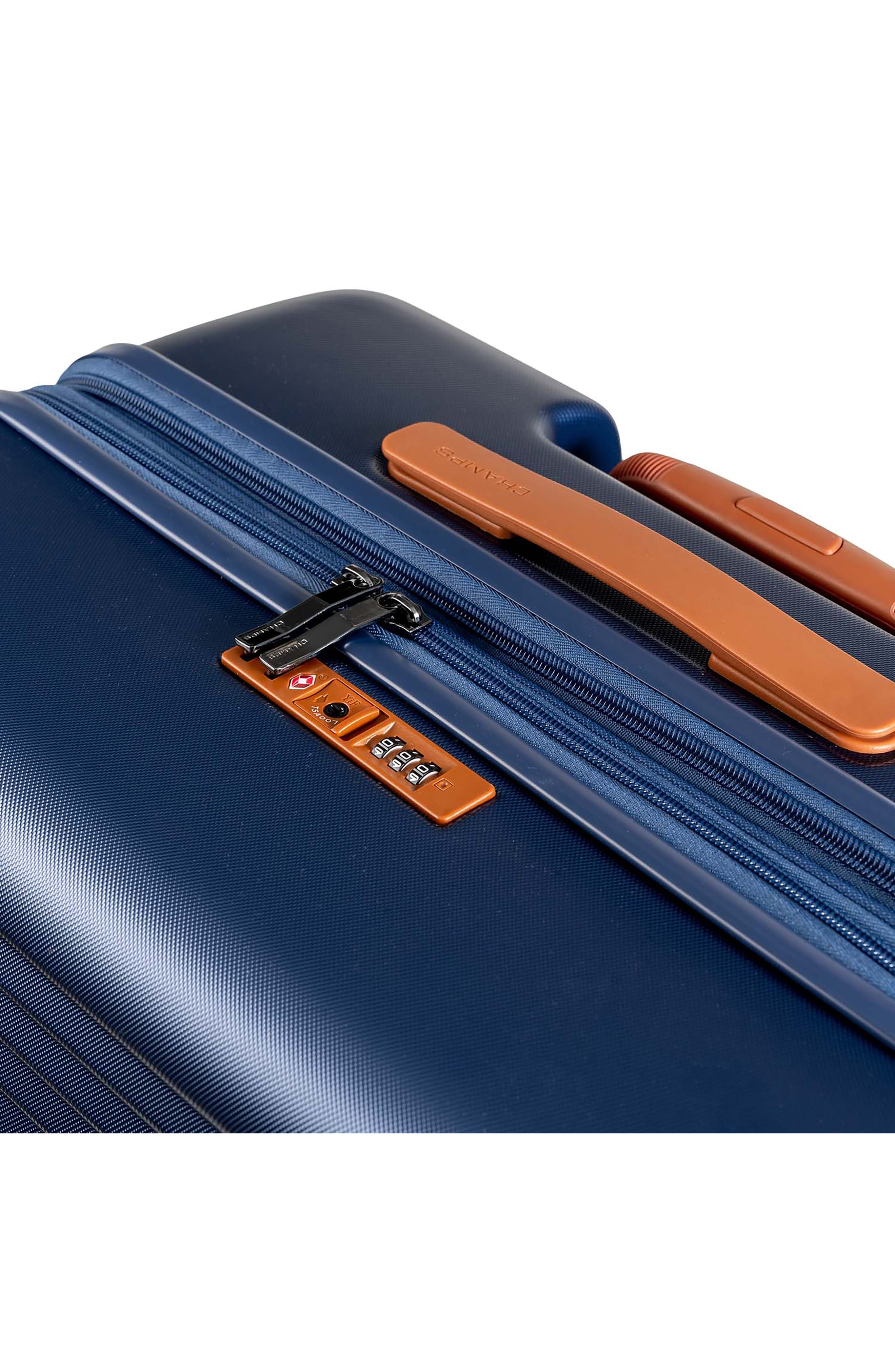 CHAMPS Vintage II 28-Inch Hardside Spinner Luggage, Alternate, color, Navy