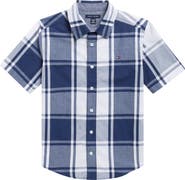 Tommy Hilfiger Kids' Plaid Button-Up Shirt