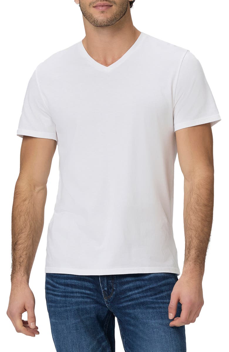 PAIGE Restin Supima<sup>®</sup> Cotton T-Shirt, Main, color, White