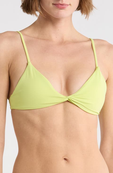 Simply Seamless Twist Front Bikini Top