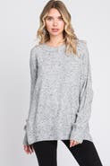 PinkBlush Speckled Knit Sweater