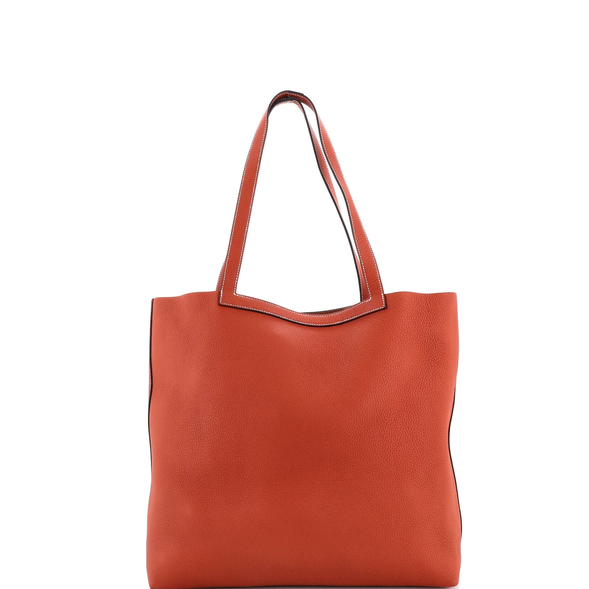 Pre-Owned Hermes Cabasellier Tote Clemence 46, Alternate, color, Cuivre