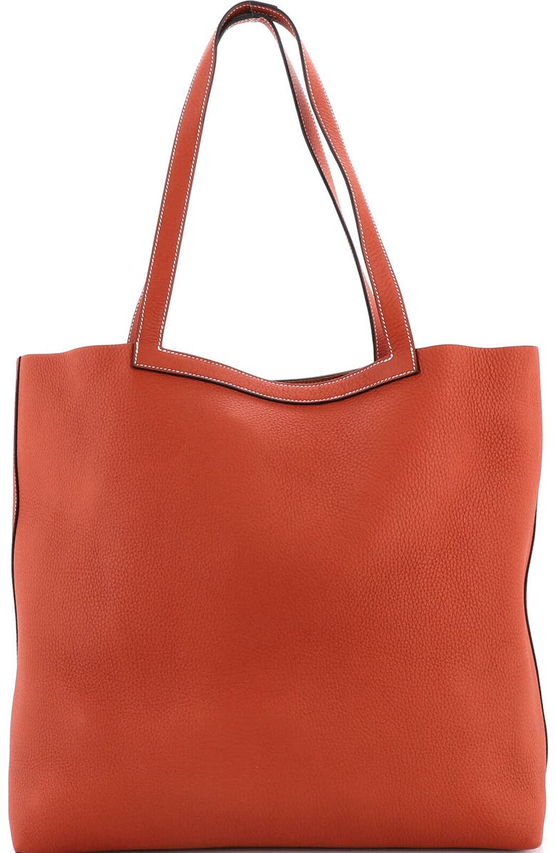 Pre-Owned Hermes Cabasellier Tote Clemence 46, Alternate, color, Cuivre