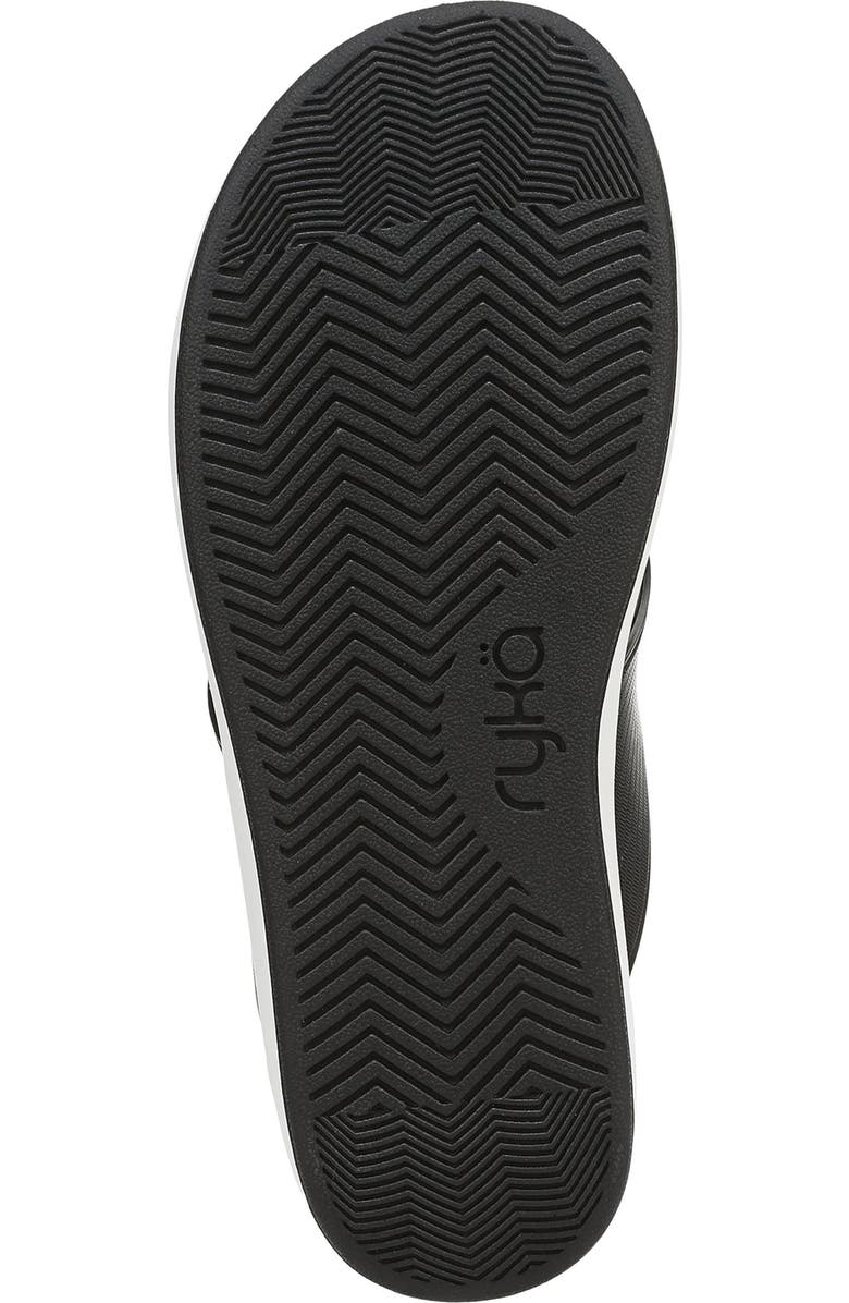 Rykä Viv Platform Thong Sandal, Alternate, color, Black
