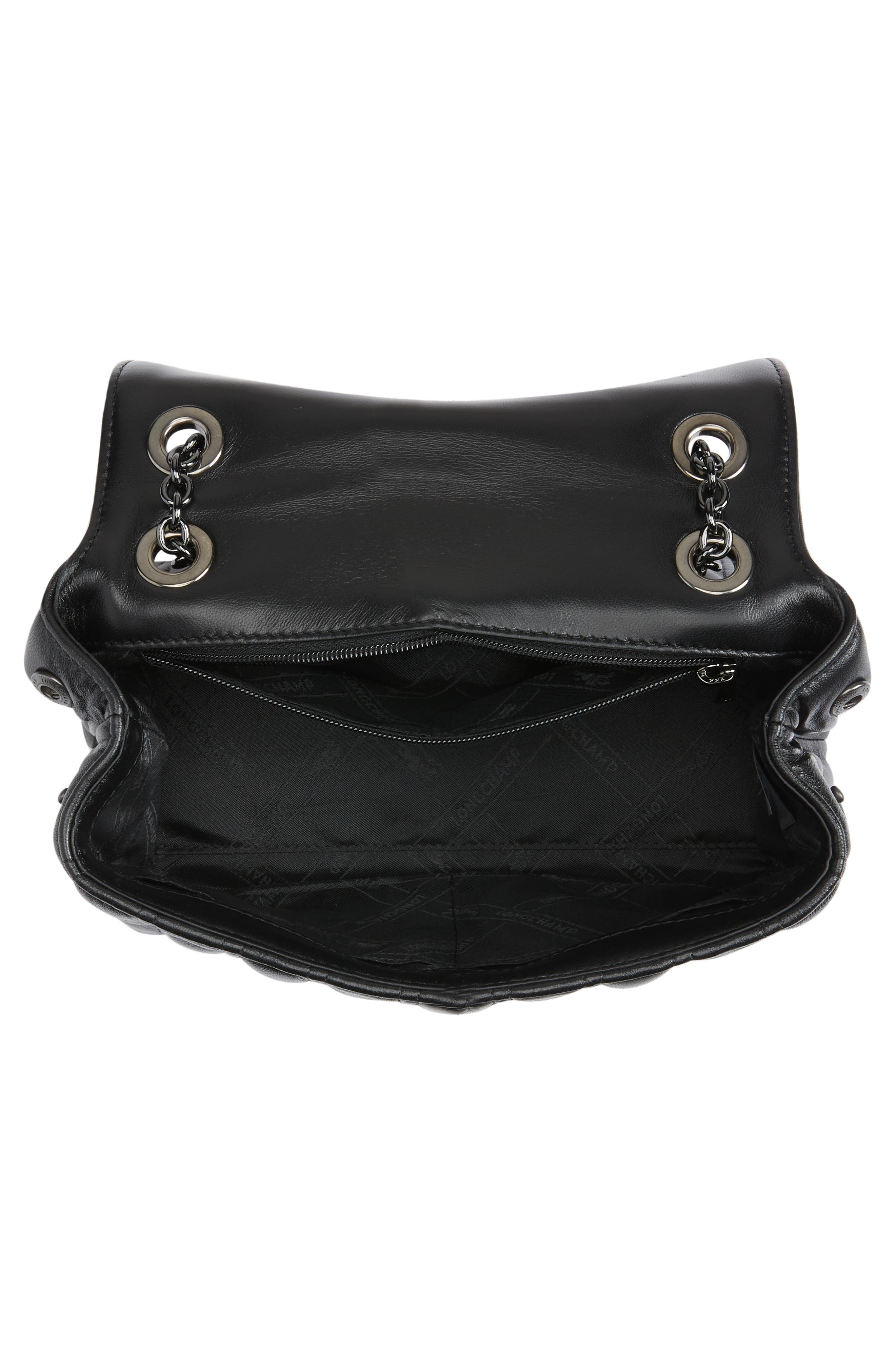 Longchamp Brioche Small Leather Shoulder Bag, Alternate, color, 