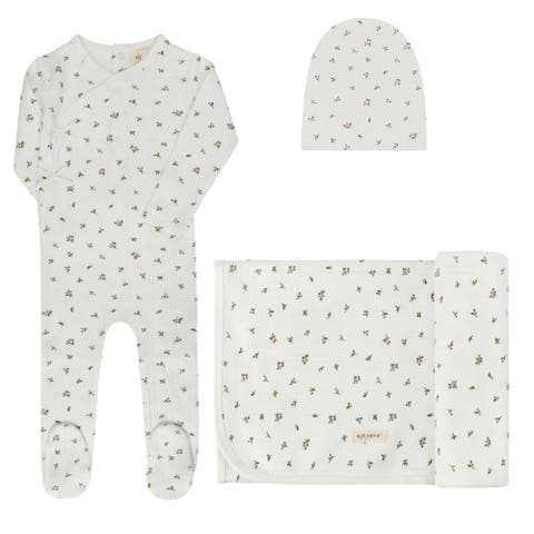 Floral Pointelle Collection - Layette Set (Baby)