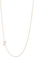 Anzie Diamond Initial Necklace
