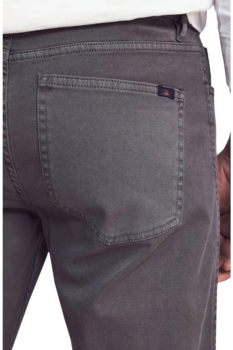 Comfort Twill Five-Pocket 2.0 Slim Fit Organic Cotton Pants, Alternate, color, RUGGED GREY
