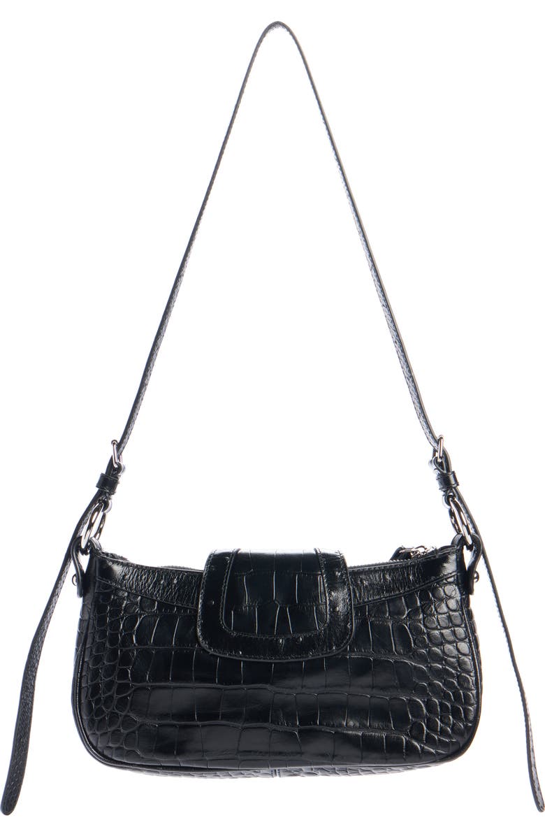 Balenciaga Small Essex Calfskin Leather Shoulder Bag, Alternate, color,