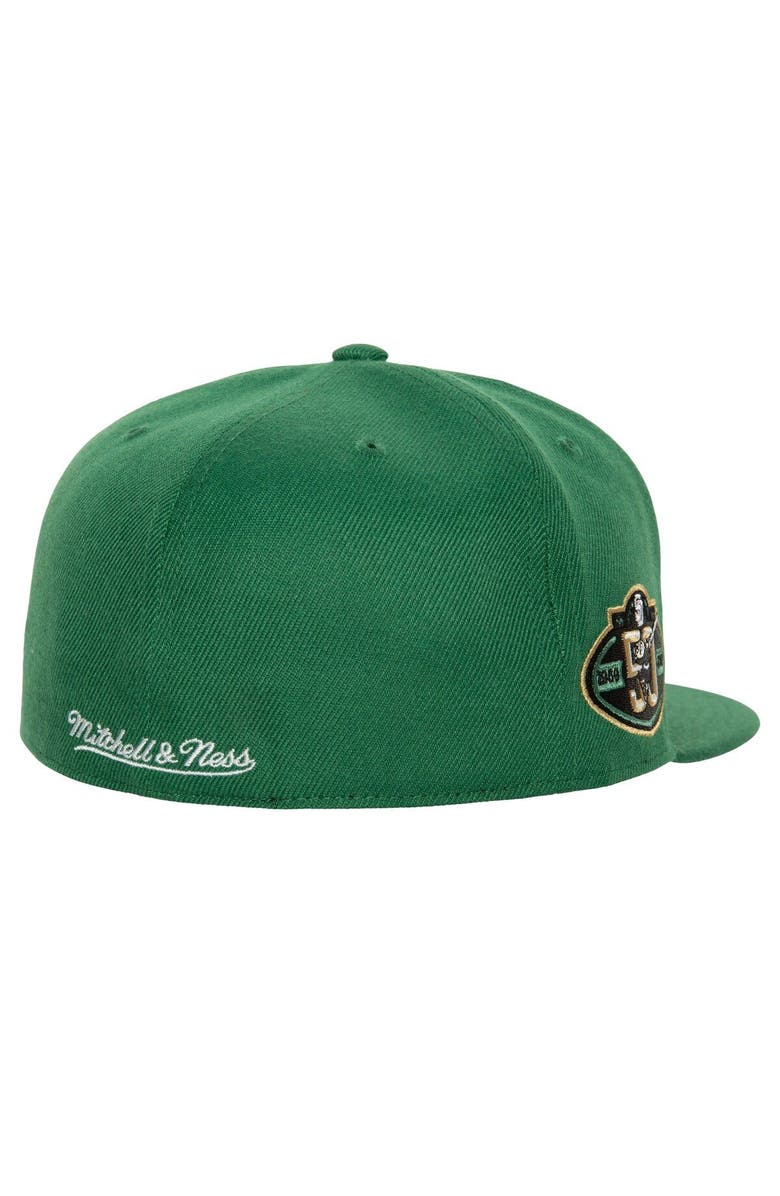 Mitchell & Ness Men's Mitchell & Ness Green/ San Diego Padres Bases Loaded Fitted Hat, Alternate, color,