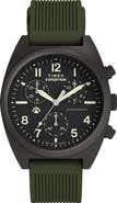 Timex® Expedition Capstone Chronograph Silicone Strap Watch, 41mm