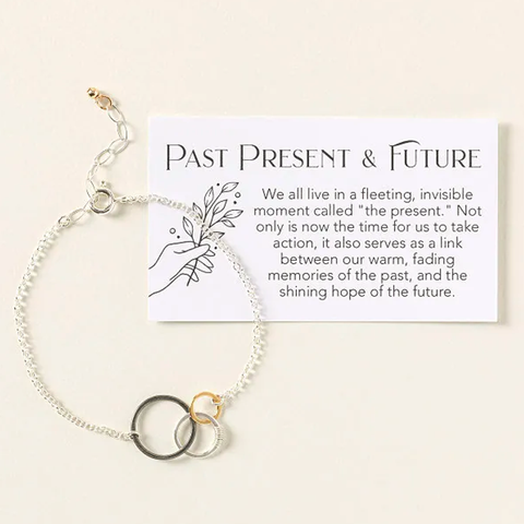 Past Present Future Bracelet by Freshie and Zero