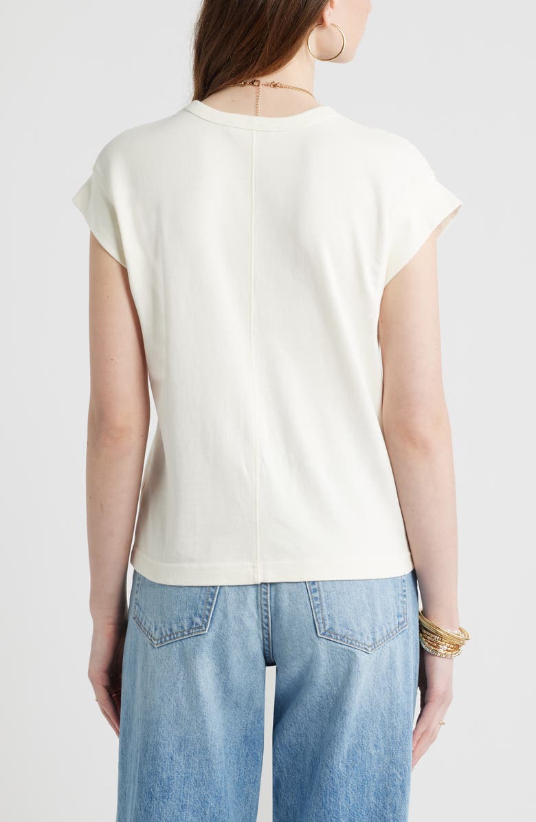 Treasure & Bond Drop Shoulder T-Shirt, Alternate, color, Ivory Egret