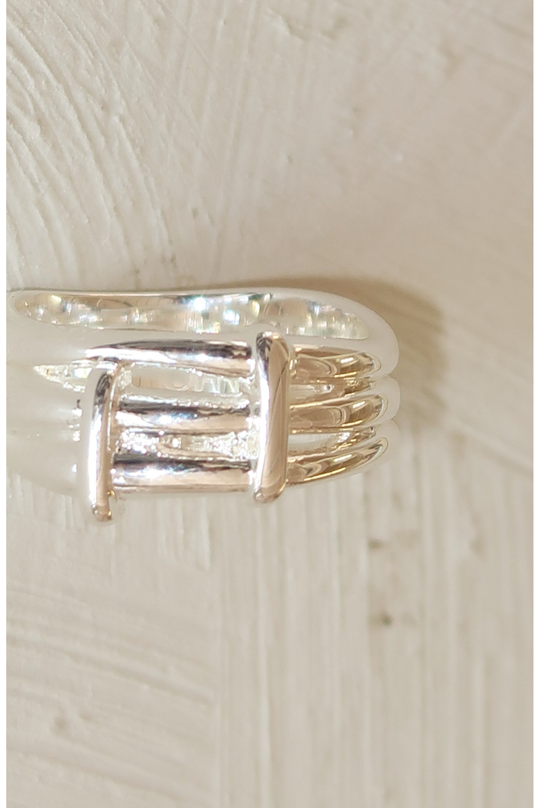 Rowe Ring, Alternate, color, Silver