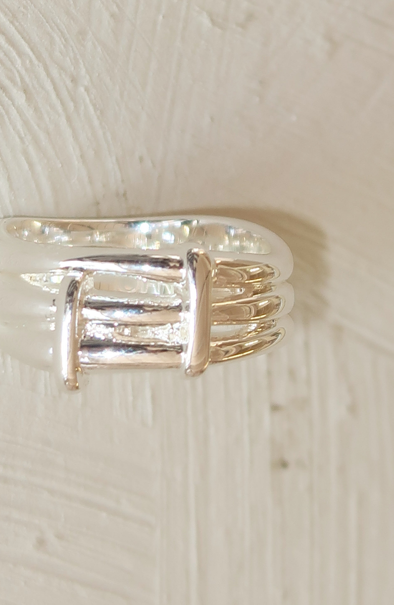 Joiana Jewelry Rowe Ring, Alternate, color, Silver