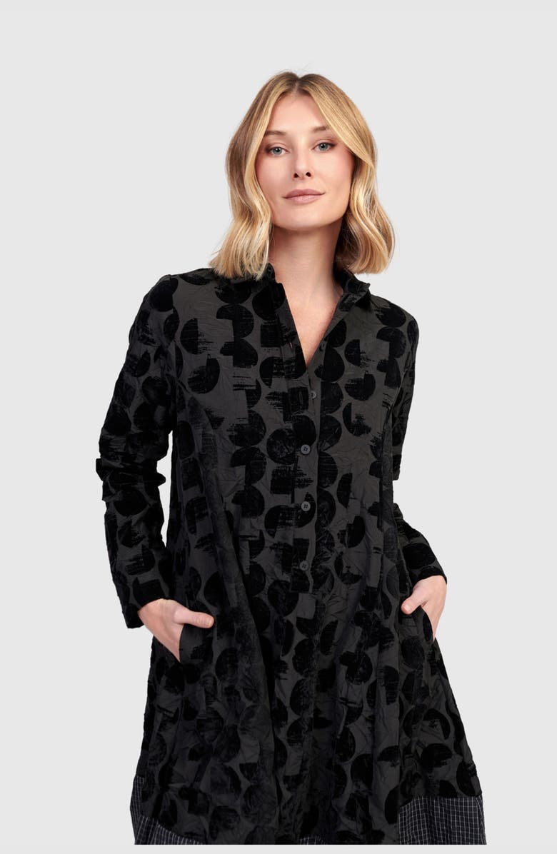 Alembika Eclipse Relaxed Cocoon Dress, Alternate, color, Crescent