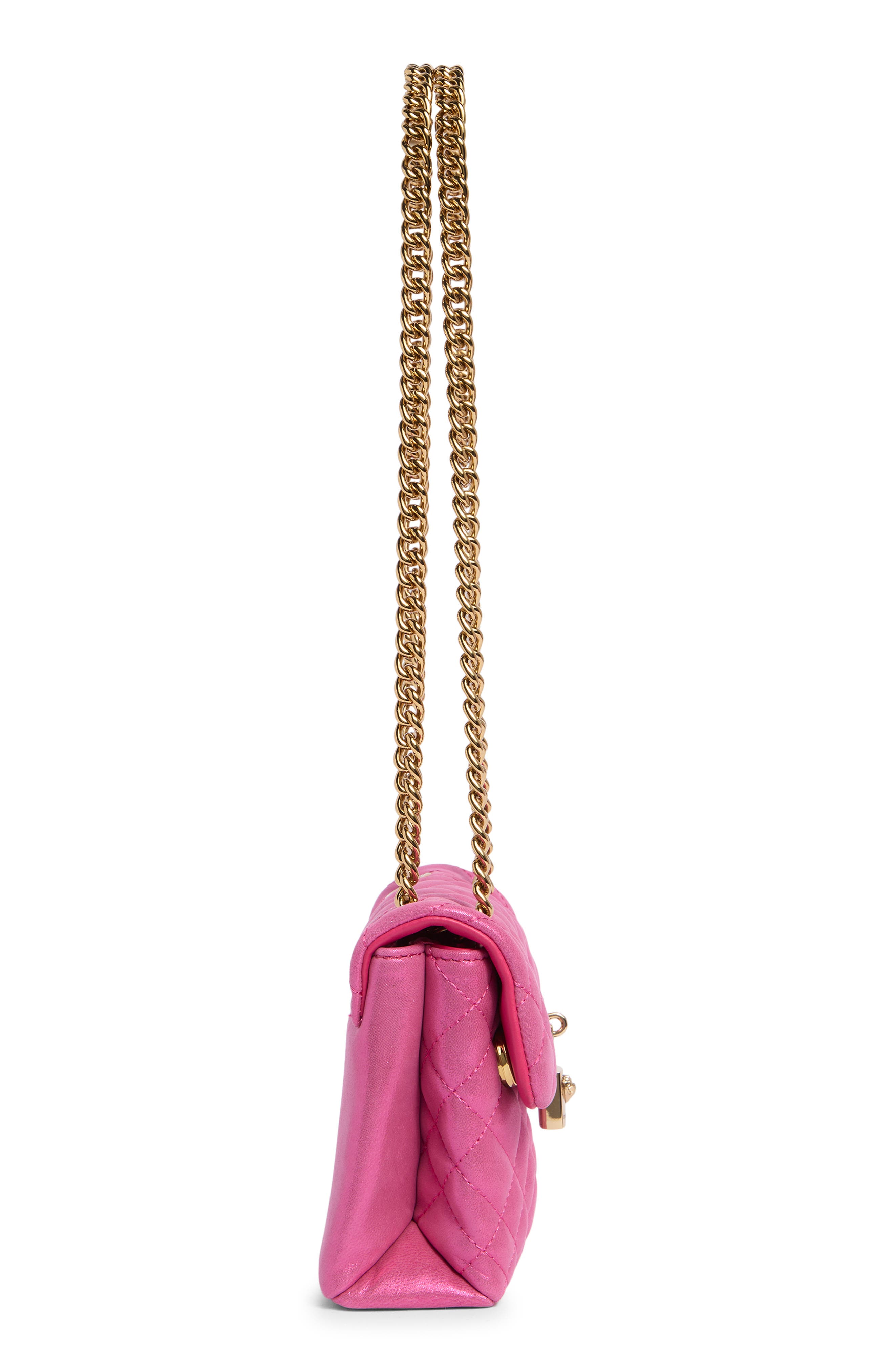 Kurt Geiger London Mini Brixton Bag, Alternate, color, Fuchsia-Suede