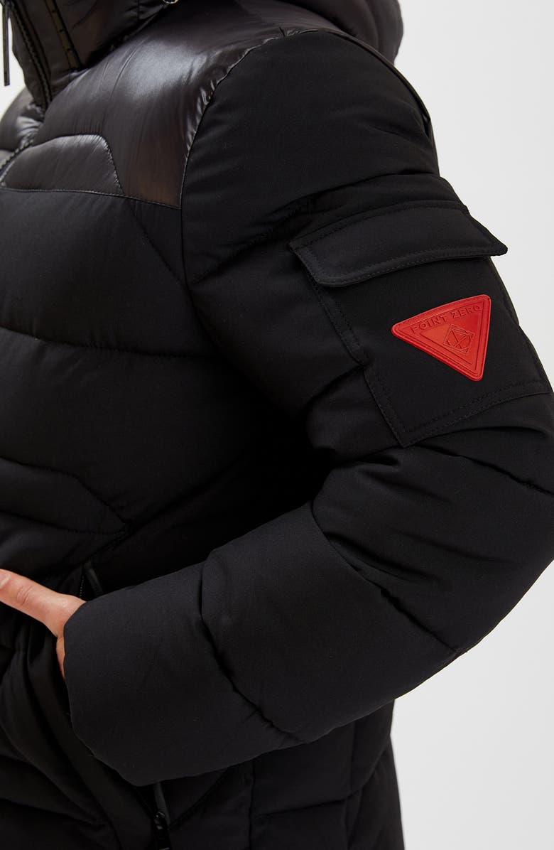 Point Zero Maurice Hooded Puffer Jacket, Alternate, color, 