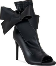 AZALEA WANG Klarice Open Toe Bootie