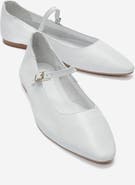 Forever & Always Shoes Lara Leather Mary Jane Flats