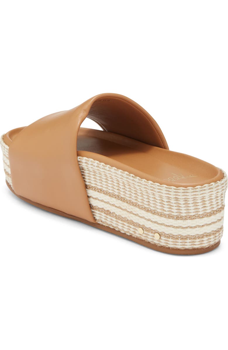 Beek Albatross Platform Sandal, Alternate, color, Honey