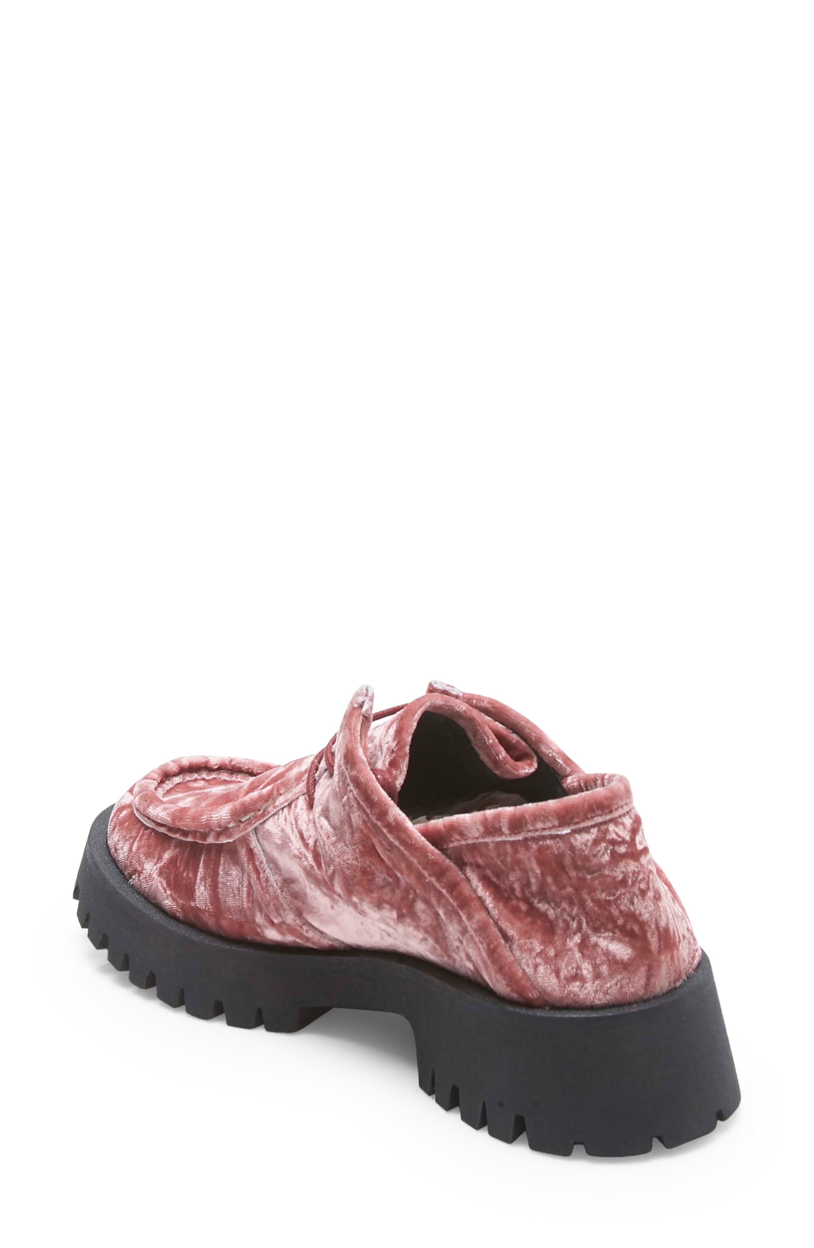 Convertible Velvet Loafer, Alternate, color, SMOKED PINK