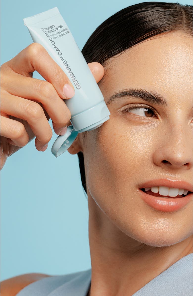 Germaine de Capuccini Timexpert Hydraluronic Hydra-Nourishing Mask, Alternate, color, Light Blue