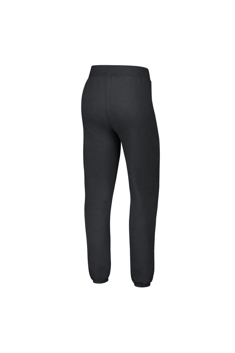 Women's G-III 4Her by Carl Banks Black New Orleans Saints Scrimmage Fleece Pants, Alternate, color, Black
