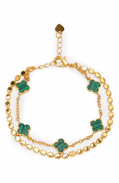 SAACHI Clover Charm Bracelet