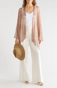BCBGeneration Mesh Topper & Hat Set