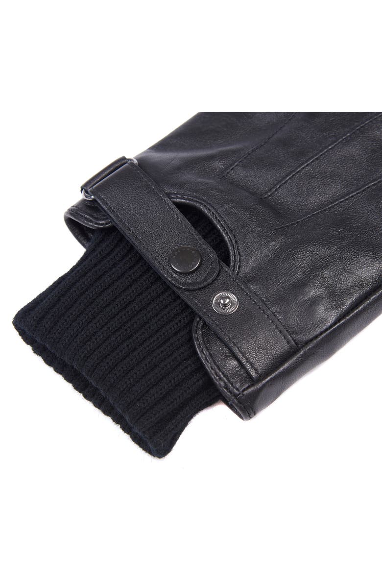 Barbour Wilkin Leather Gloves, Alternate, color,