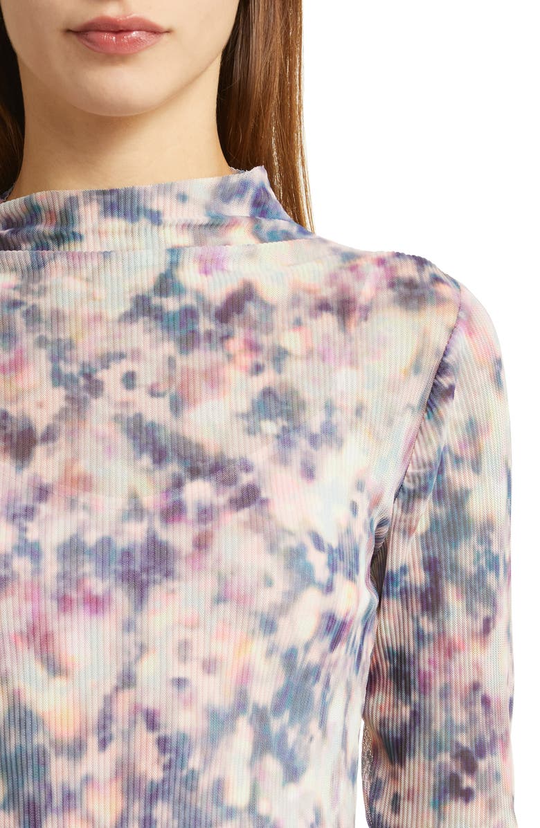 Steve Madden Maya Rib Long Sleeve Midi Dress, Alternate, color,