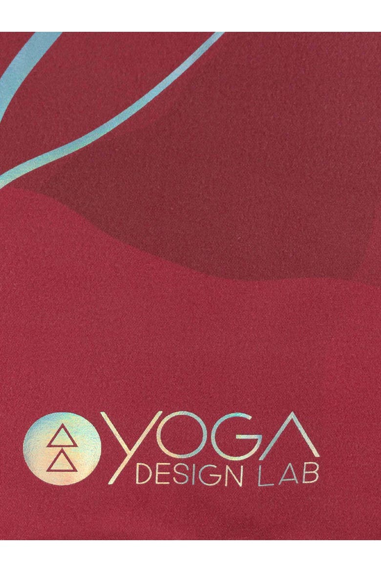 Yoga Mat Towel, Alternate, color, Iris