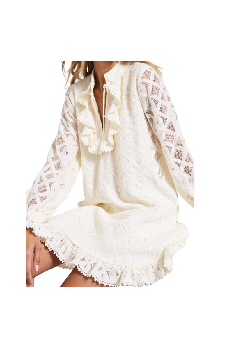 AKALIA Amber Puff Sleeve Flare Dress, Alternate, color, 