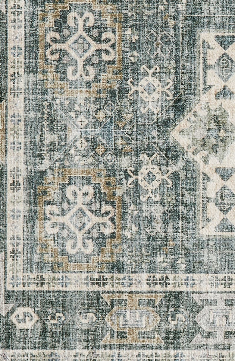 Woven & Weft Medallion Machine-Washable Rug, Alternate, color,