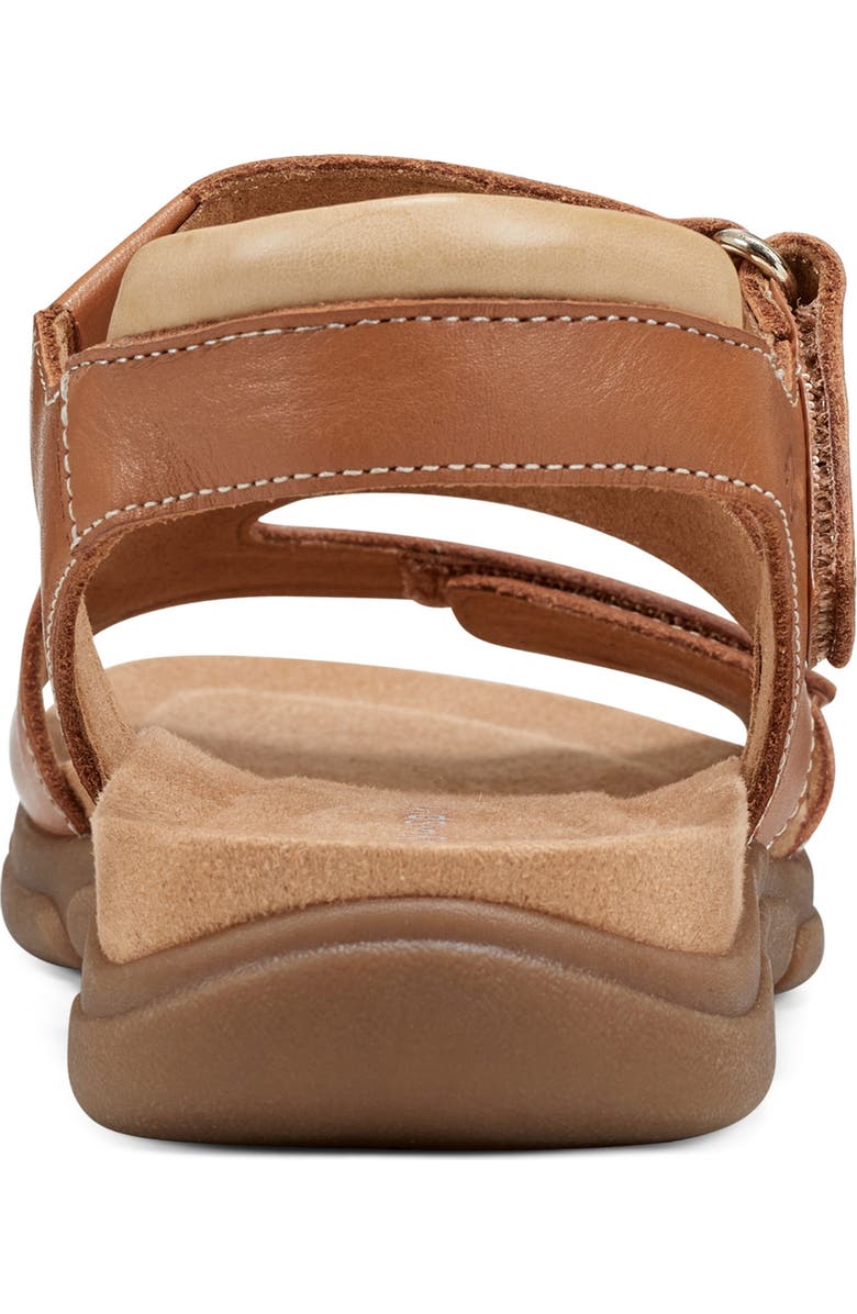 Easy Spirit Mavey Ankle Strap Sandal, Alternate, color, Medium Brown