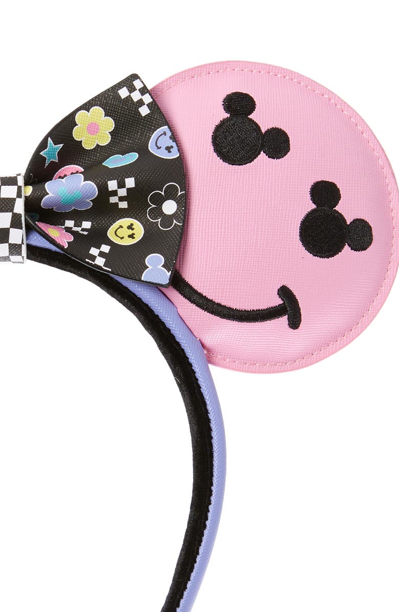 Loungefly x Disney Kids' Mickey Y2K Ears Headband, Alternate, color, 